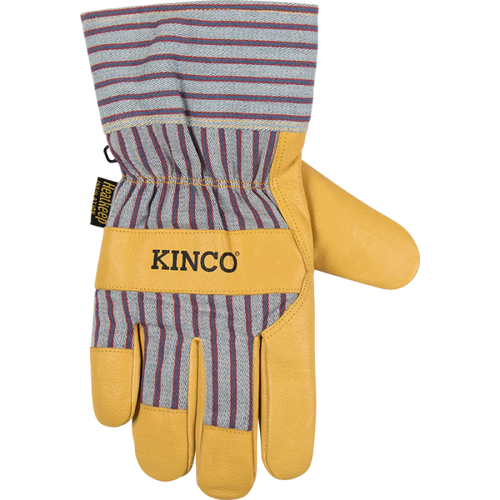 Kinco 1927® Lined Premium Grain Pigskin Palm with Safety Cuff