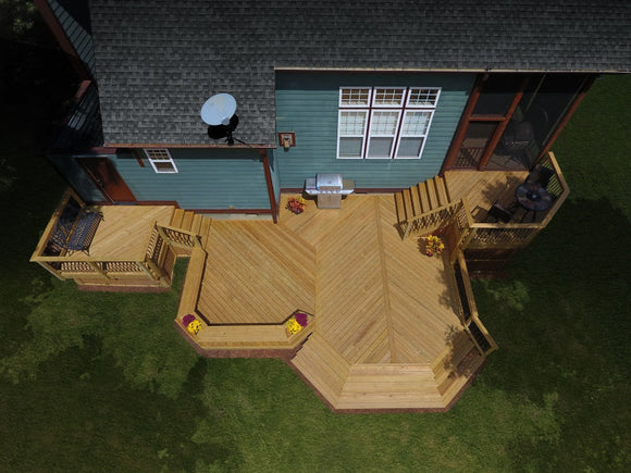 Madison Wood Treated Lumber Poplar Fence Boards