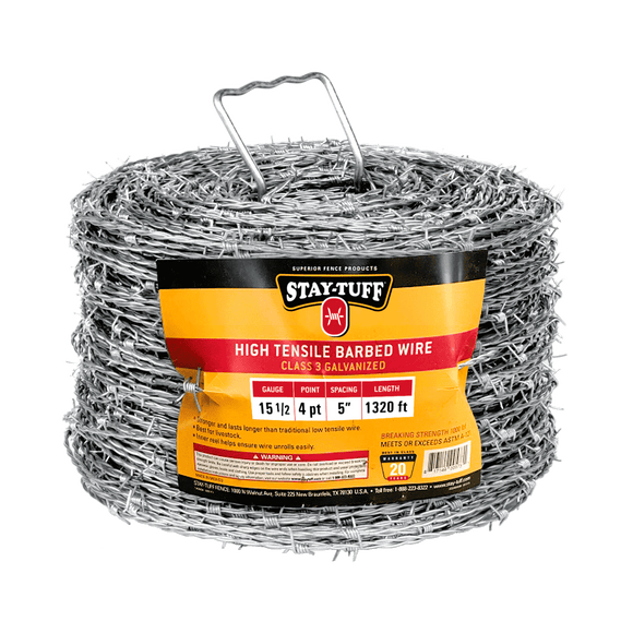 STAY-TUFF High Tensile Barbed Wire